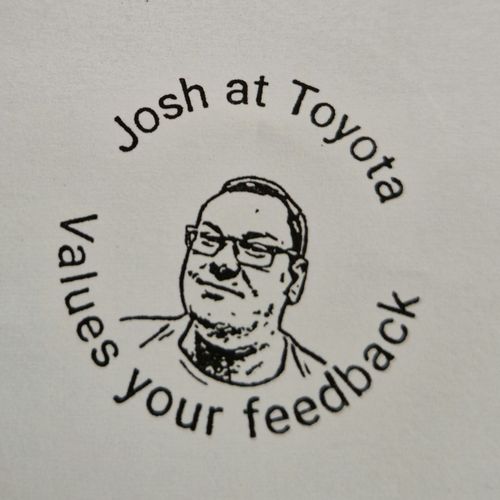 Customer photo review of Self-Inking Face Stamp