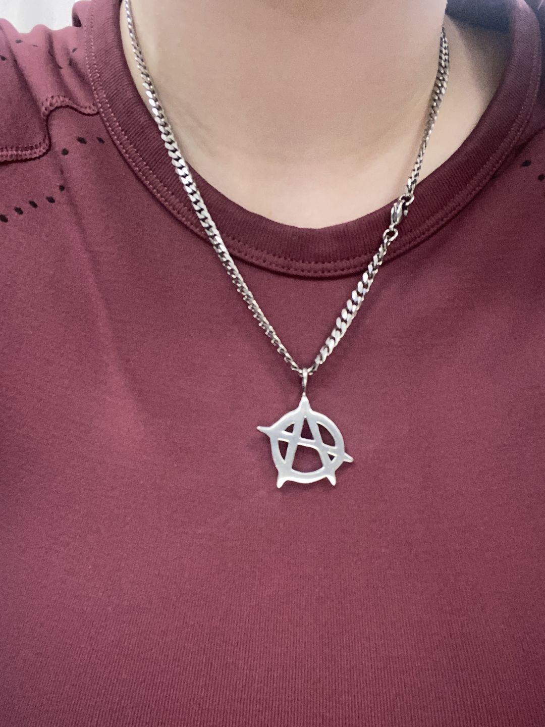 Customer photo review of ANARCHY PENDANT