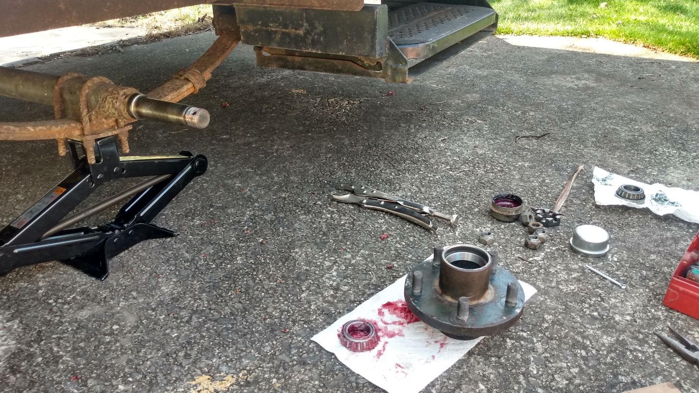 Customer photo review of 7 X 1-1/4" Bearing Kit