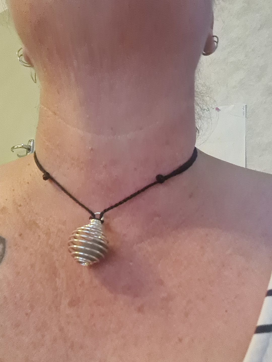 Customer photo review of Replacement hand woven wax cord
