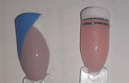 Customer photo review of Gel Liner Blanco 10 ml Fantasy Nails