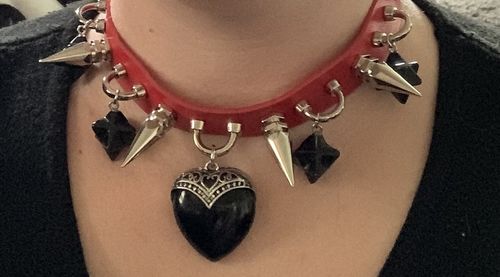 Customer photo review of Obsidian Siren Choker