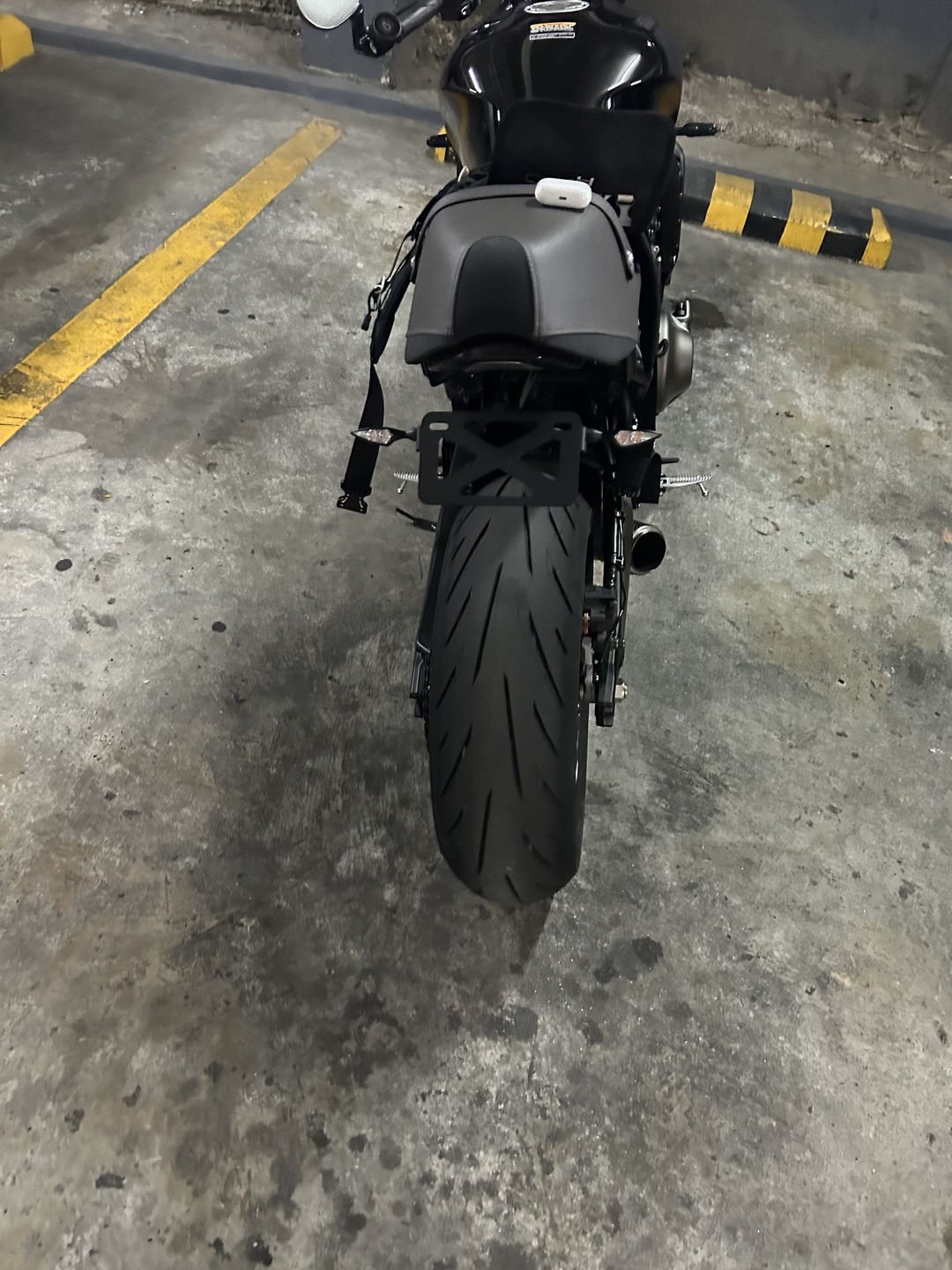 Customer photo review of XSR900 Tail Tidy Kit - 2022+