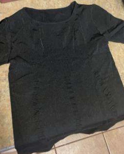 Customer photo review of T-Shirt Correcteur de posture et gainant - Mixte | Sameo