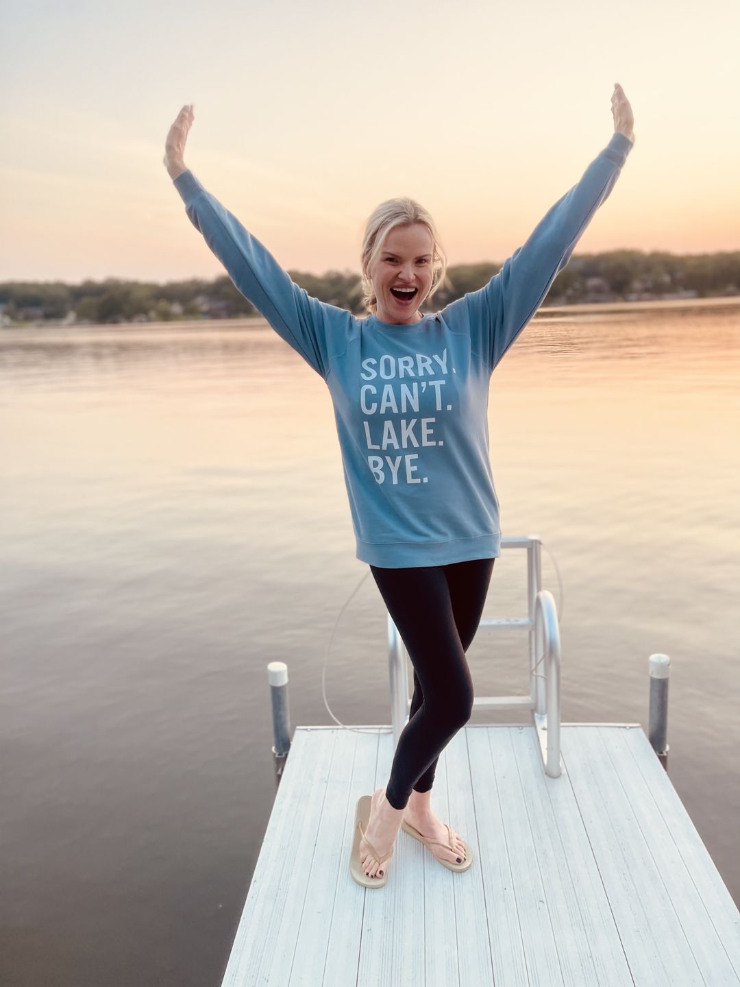 Customer photo review of Sorry Can't Lake Bye