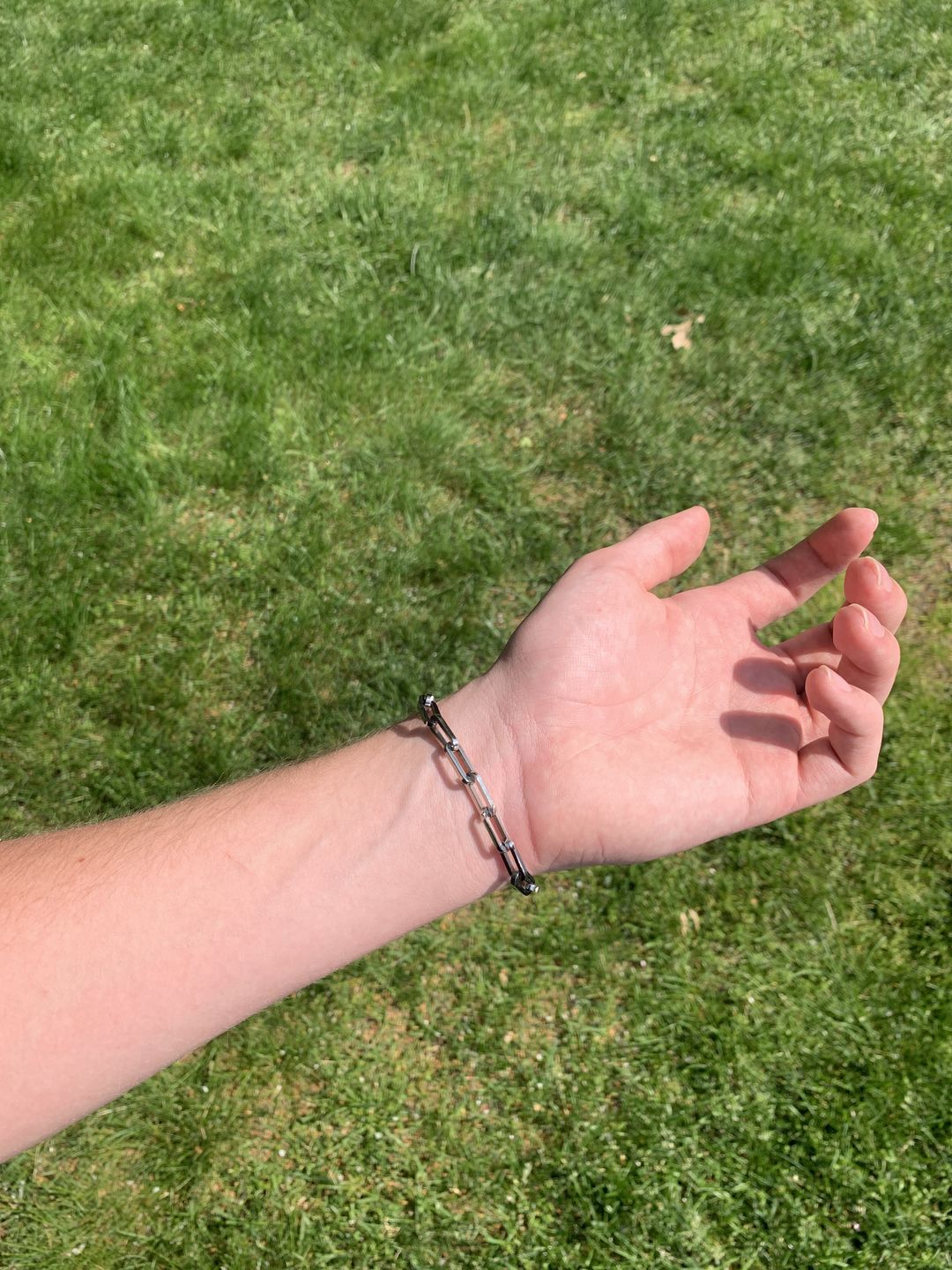 Customer photo review of LINK BRACELET