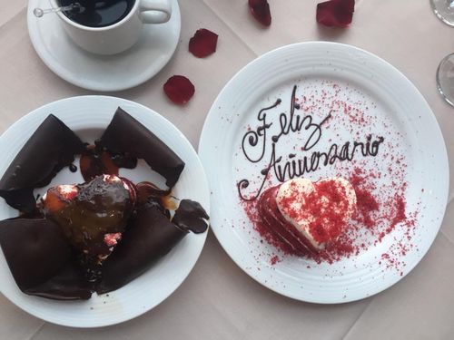 Customer photo review of Mejorar postre por Esfera de Chocolate