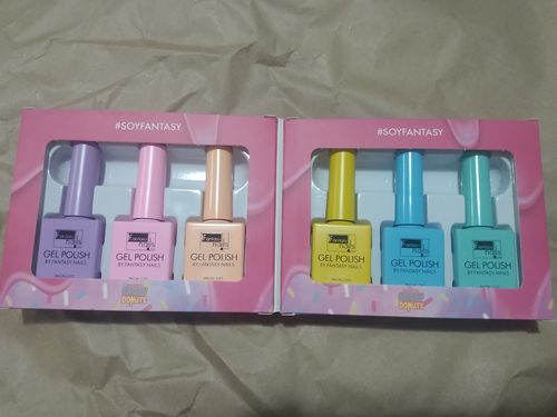 Customer photo review of Gel Colección Crazy Donuts 6 pzas Fantasy Nails
