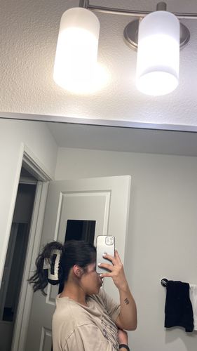 Customer photo review of TR x Bethany XXL Claw Clip