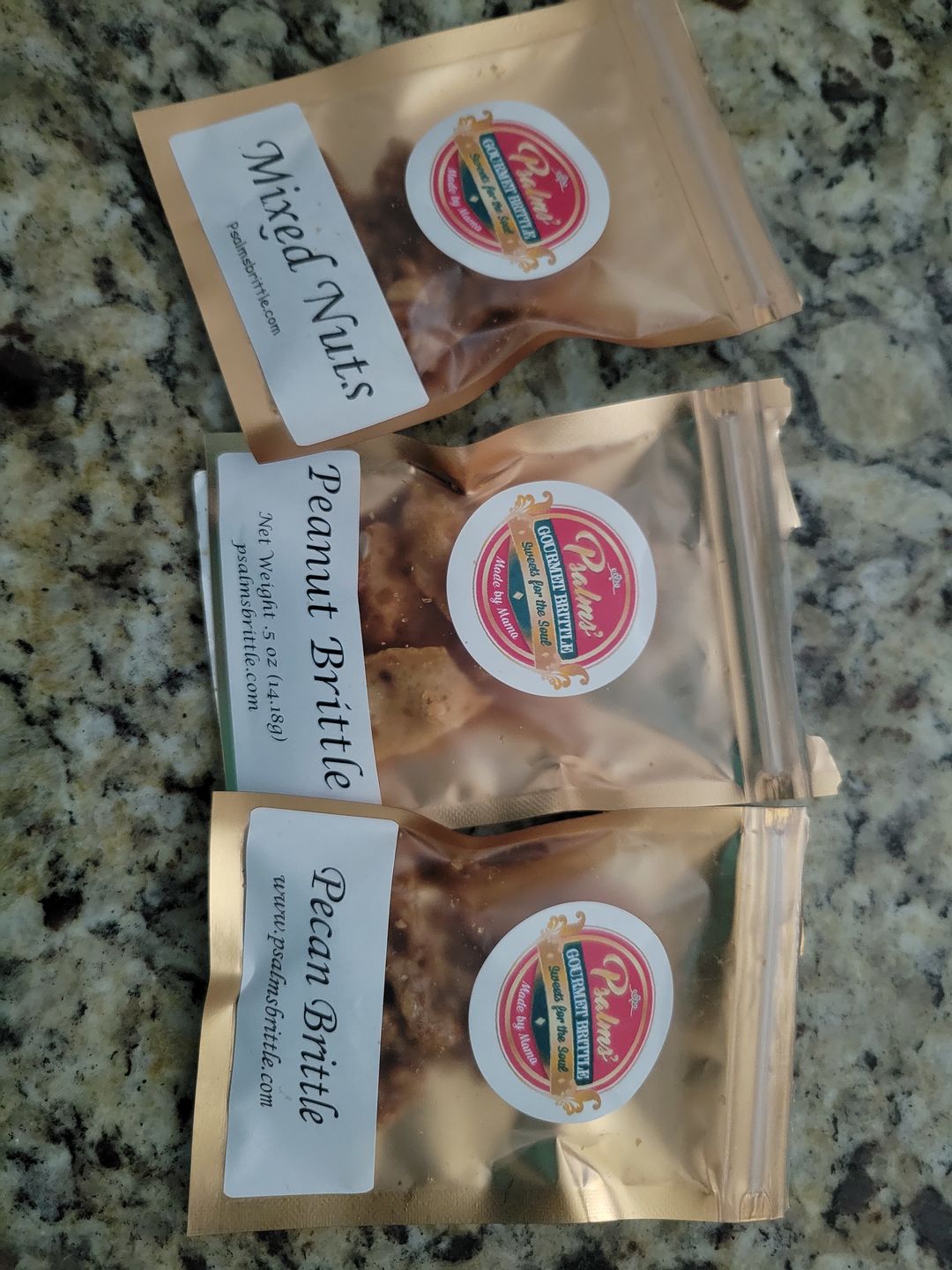Customer photo review of Brittle Sample Pack