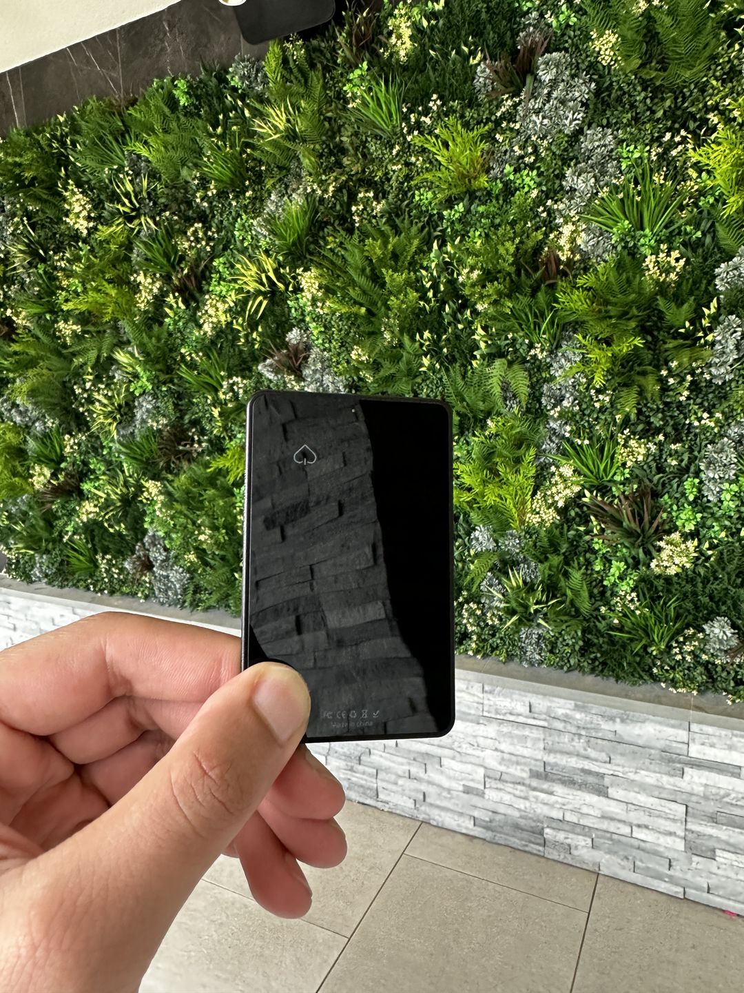 Customer photo review of Ace Card - Apple Find My