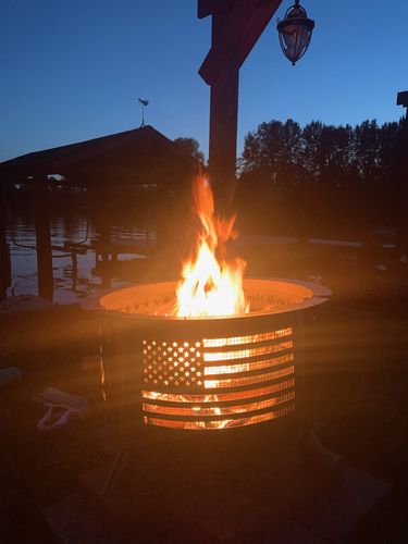 Customer photo review of American Flag - BIG GUY