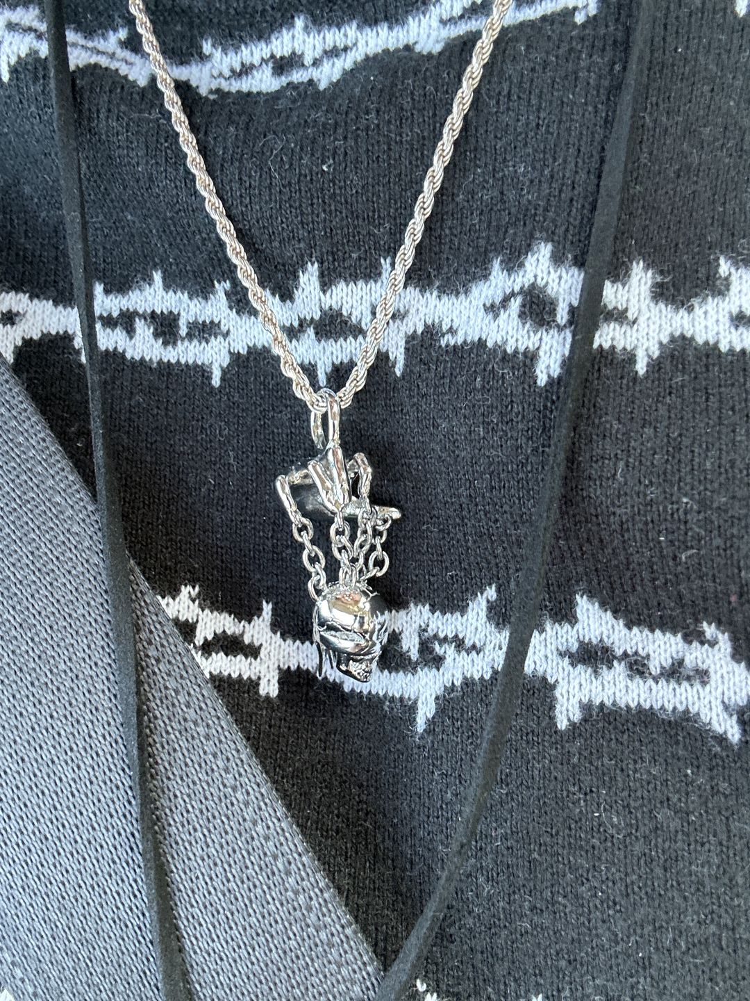 Customer photo review of PUPPET MASTER PENDANT