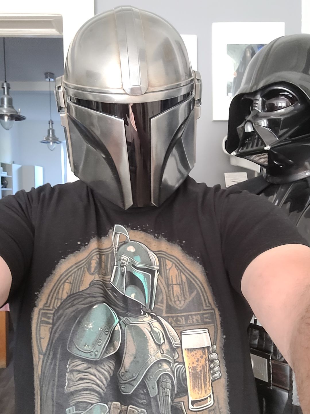 Customer photo review of Das ist der Weg - Mandalorian Bier - Herren Shirt