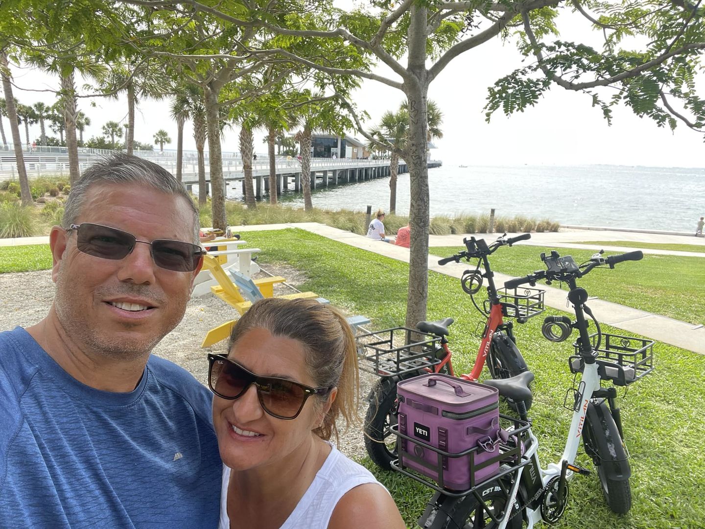 Customer photo review of U7 Step-thru Foldable Fat Tire Electric Bike