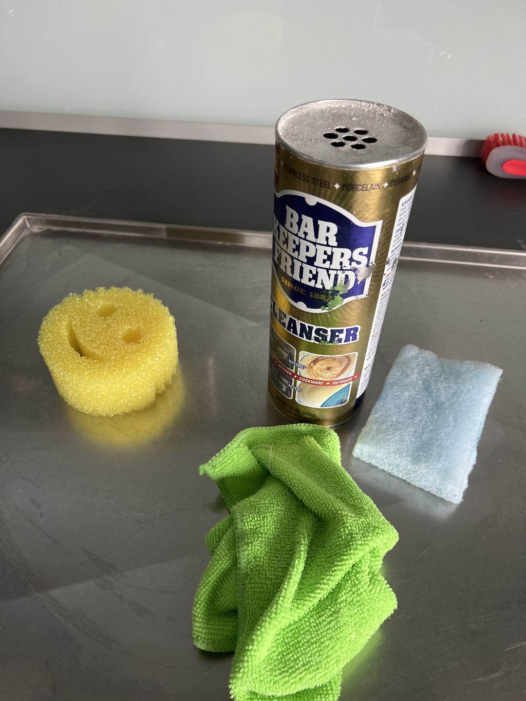 Customer photo review of BIG DUO - Bar Keepers Friend XXL