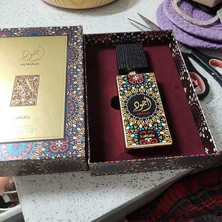 Customer photo review of Ajwad Lattafa 6ml edp