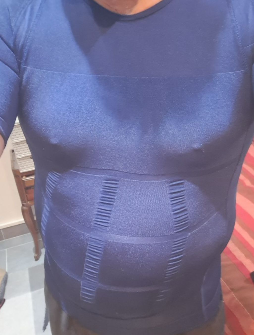 Customer photo review of T-Shirt Correcteur de posture et gainant - Mixte | Sameo