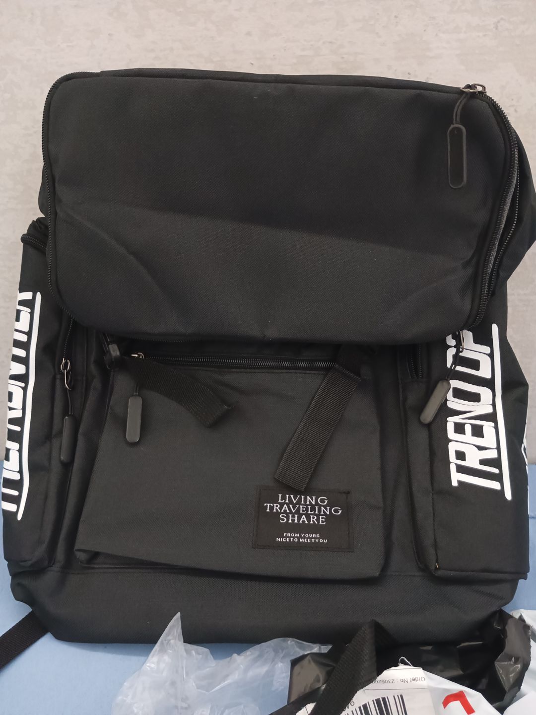 Customer photo review of F135 LARGE LAPTOP TRAVEL BACKPACK