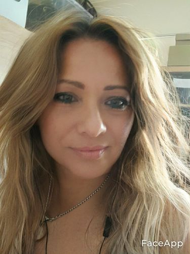 Customer photo review of Invisible Wire Human Hair Extension - Mixed Blonde