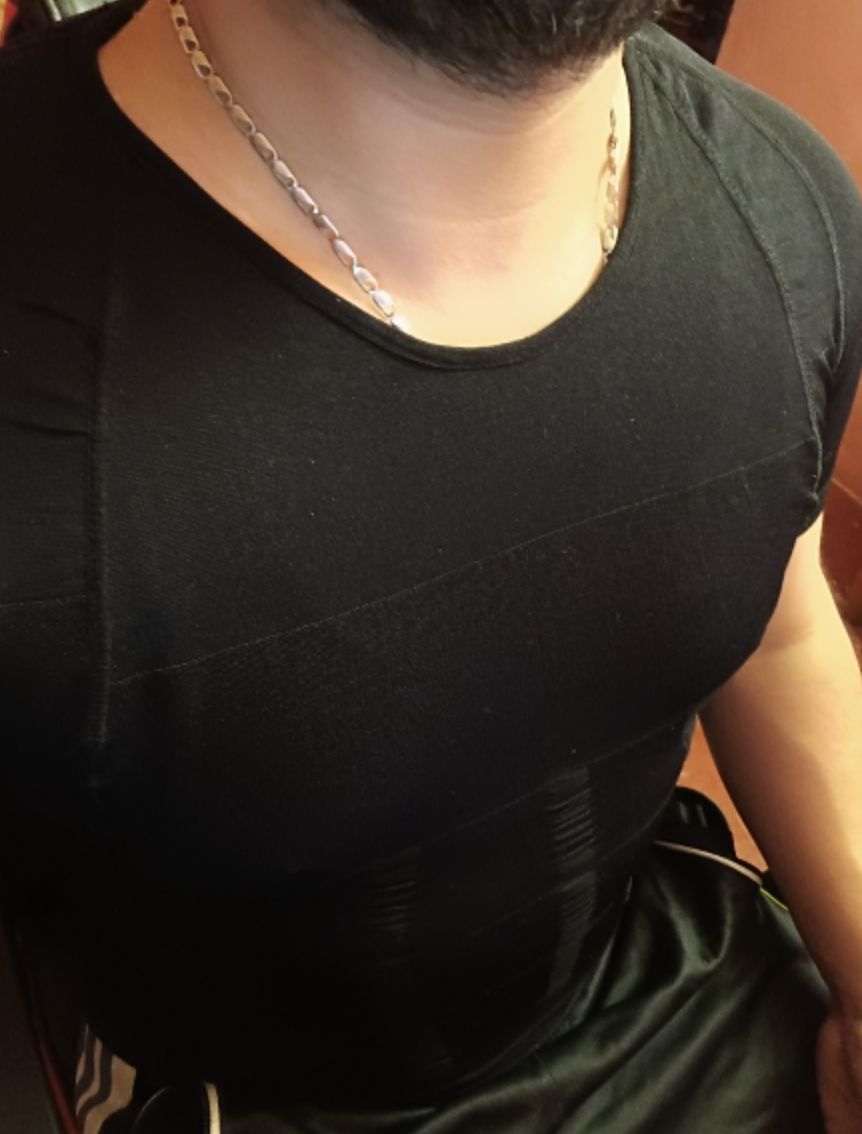 Customer photo review of T-Shirt Correcteur de posture et gainant - Mixte | Sameo