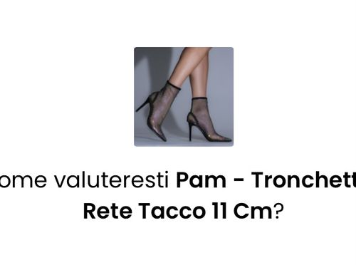 Customer photo review of Pam - Tronchetti A Rete Tacco 11 Cm