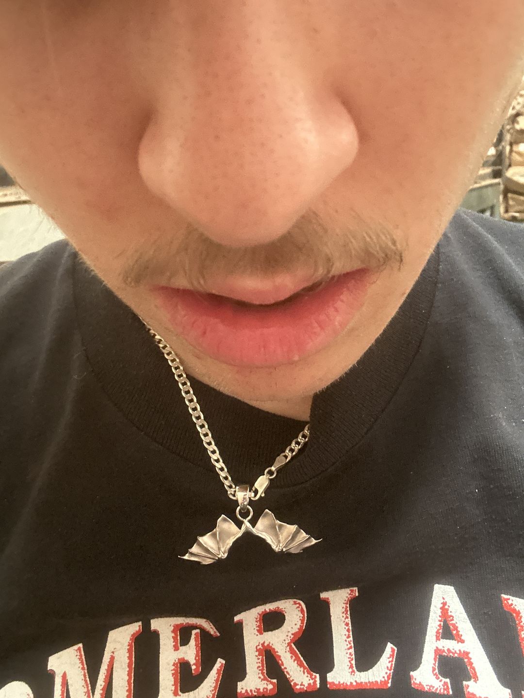 Customer photo review of DEATHWING PENDANT