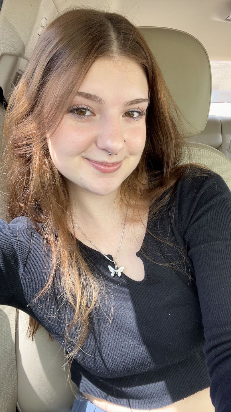 Customer photo review of BUTTERFLY PENDANT