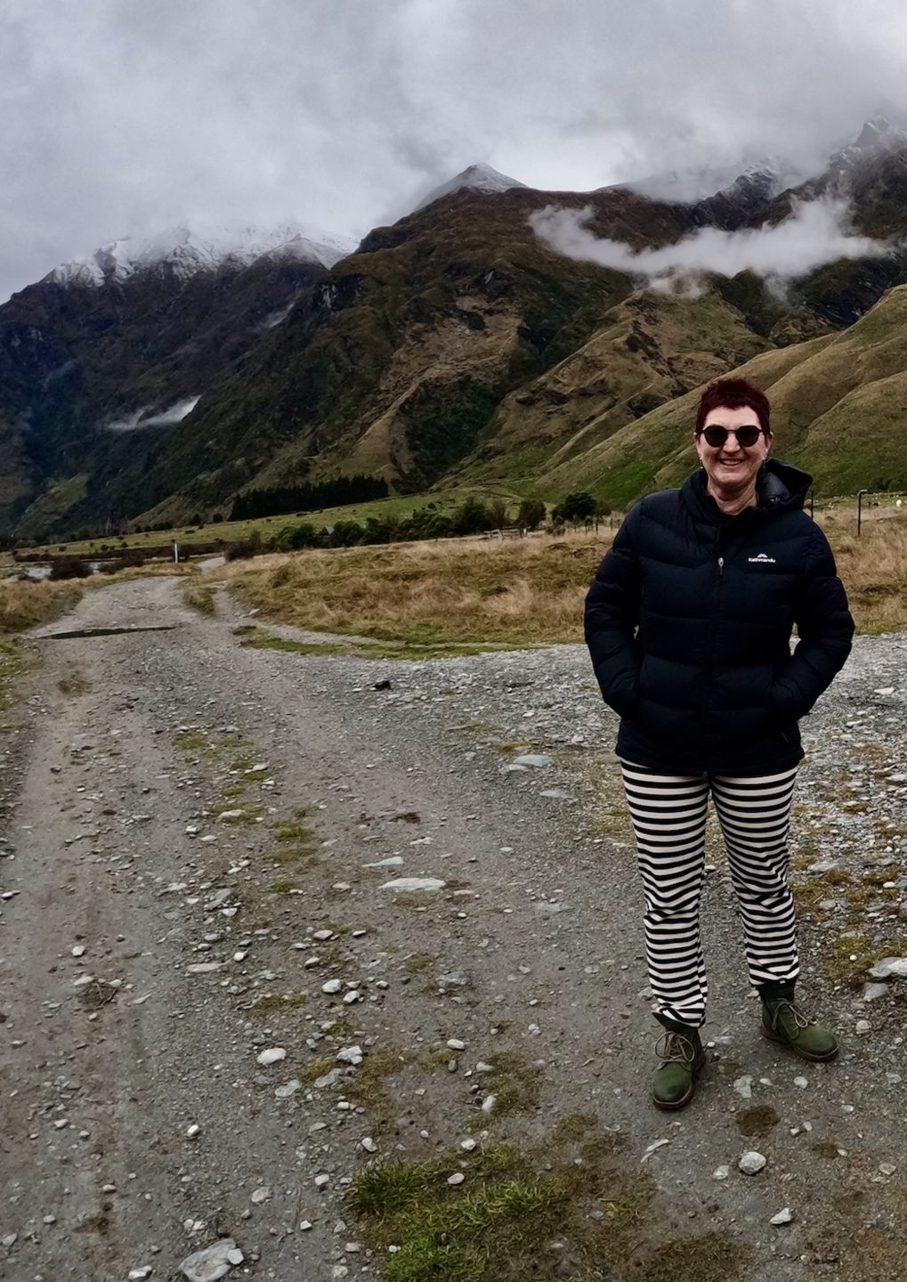 Customer photo review of Straight Leg Pants Liquorice