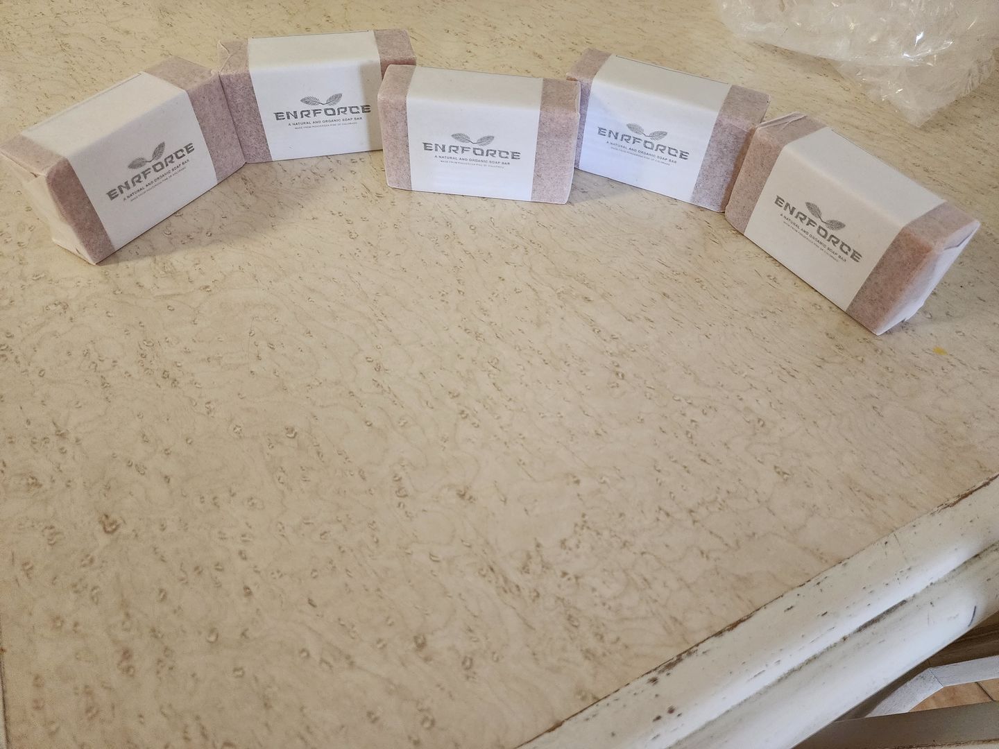 Customer photo review of Organic Pine Soap Bar