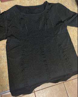 Customer photo review of T-Shirt Correcteur de posture et gainant - Mixte | Sameo