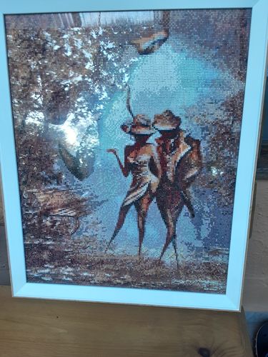 Kundenbewertung mit Foto zu Mann und Frau Kunst 1 | Aurora Borealis