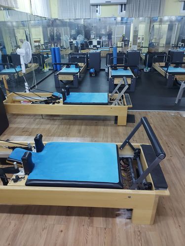 Customer photo review of מזרן רפורמר פילאטיס 4 מ"מ, כחול