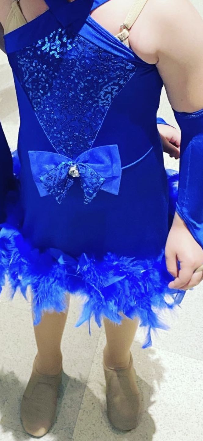 Customer photo review of Jazz Glove Shoe - Child Caramel