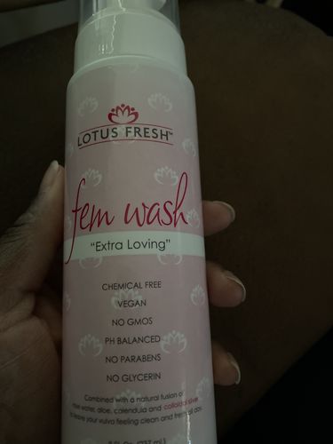 Customer photo review of Extra Loving Fem Wash