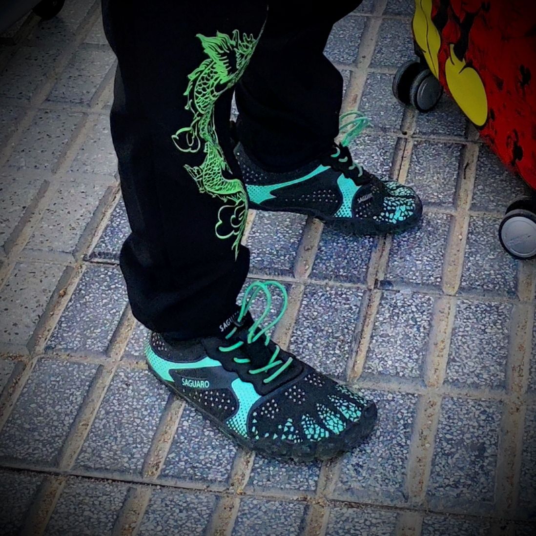 Customer photo review of Niños Barefoot Chaser Fast Ⅰ