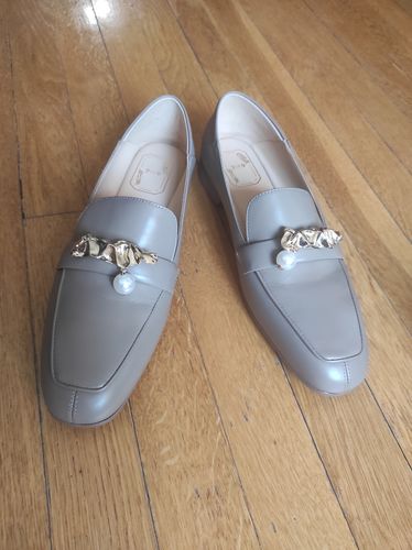 Customer photo review of 7OR9 Mattress Flats Loafers -Black Choc Bread