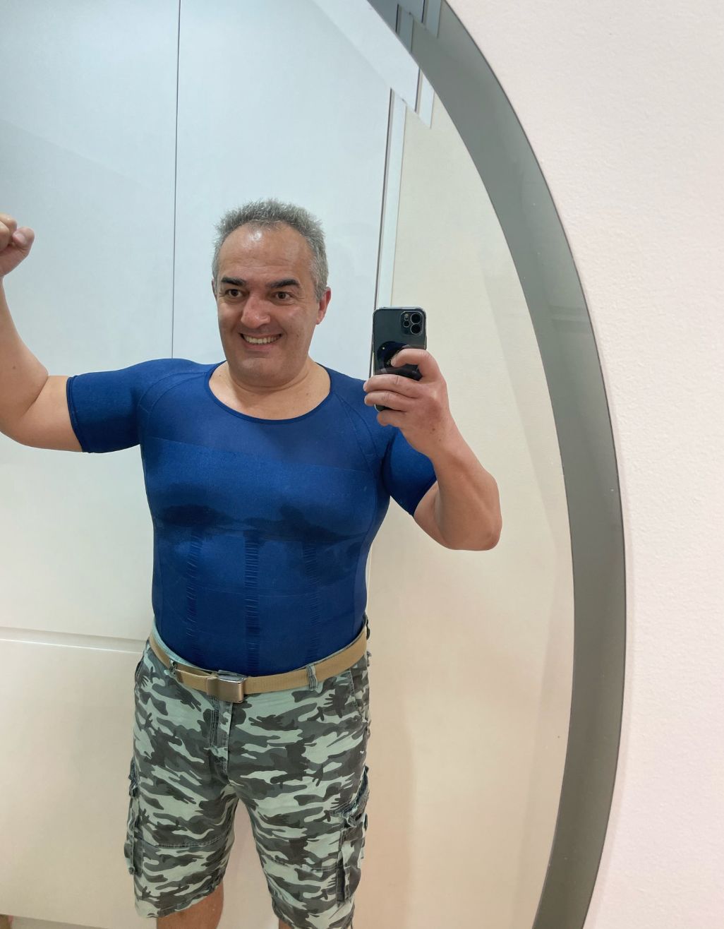 Customer photo review of T-Shirt Correcteur de posture et gainant - Mixte | Sameo