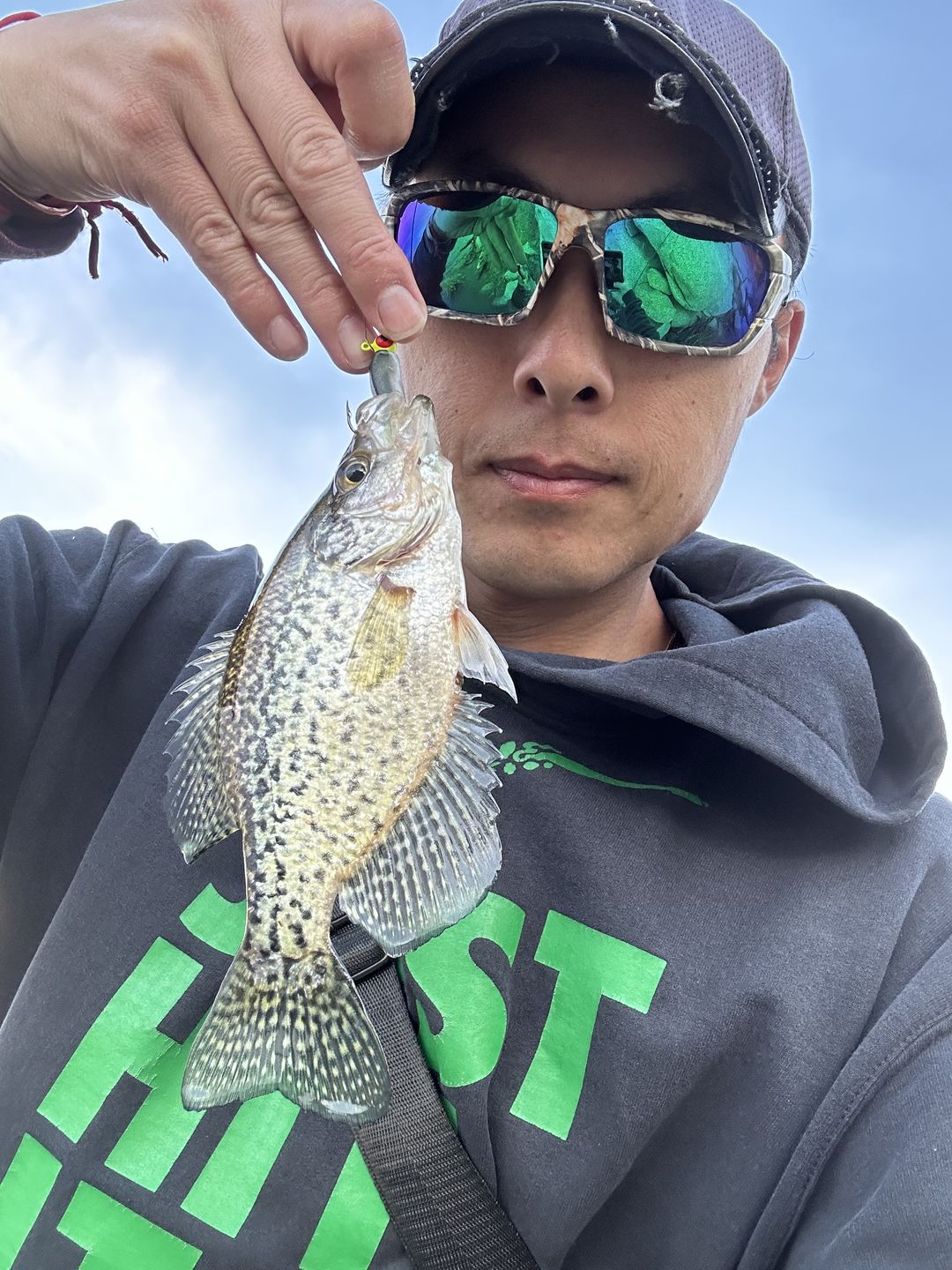 Customer photo review of Grizzly Fishing Pro Sunglasses Kit