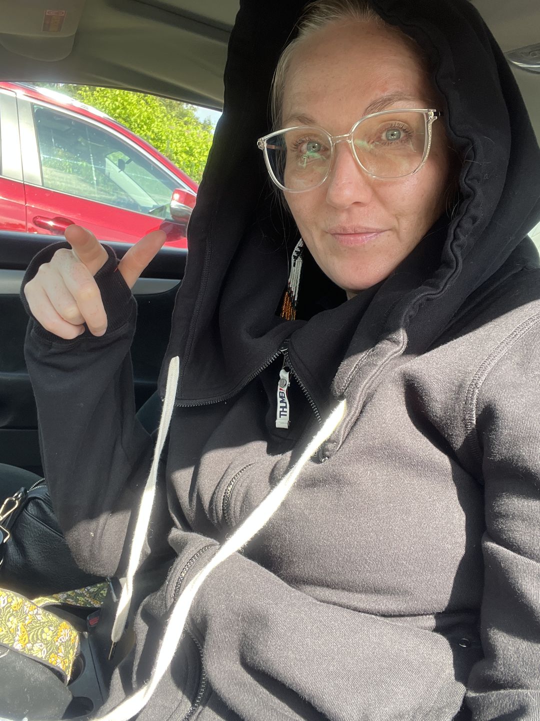 Customer photo review of THE CASEY FLEECE