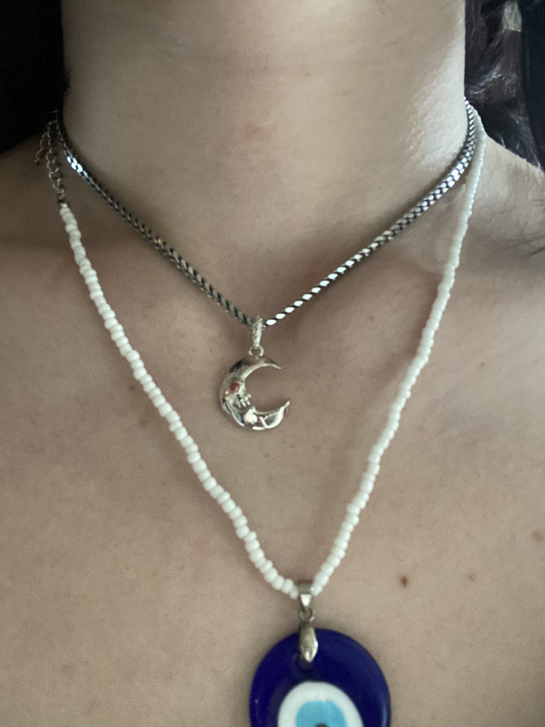 Customer photo review of LUNA THE LUNATIC LUNAR PENDANT
