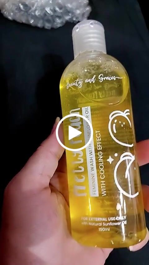 Customer video review of SUPER TRENDING! AUTHENTIC Pretty Peach Feminine Wash