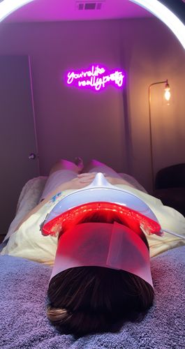 Customer photo review of The CosmoGlo XL Light Bundle + Phone Clip