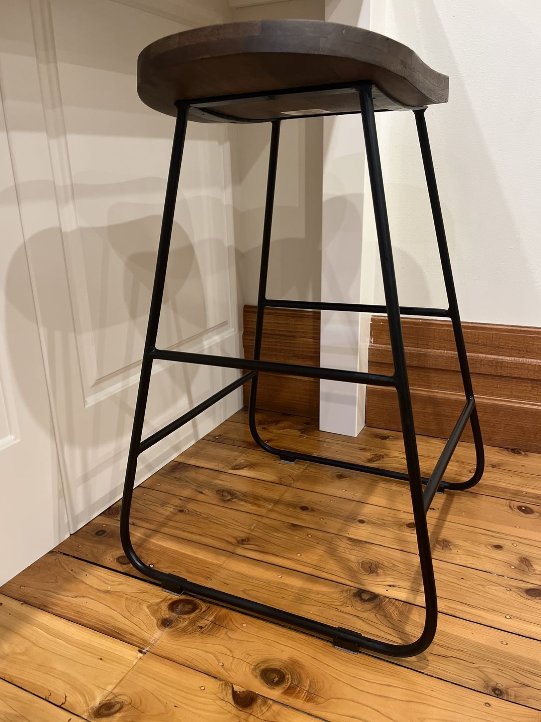 Customer photo review of Black Clip-on Felt Sled Chair Glide - 10-13mm | Floor Protection
