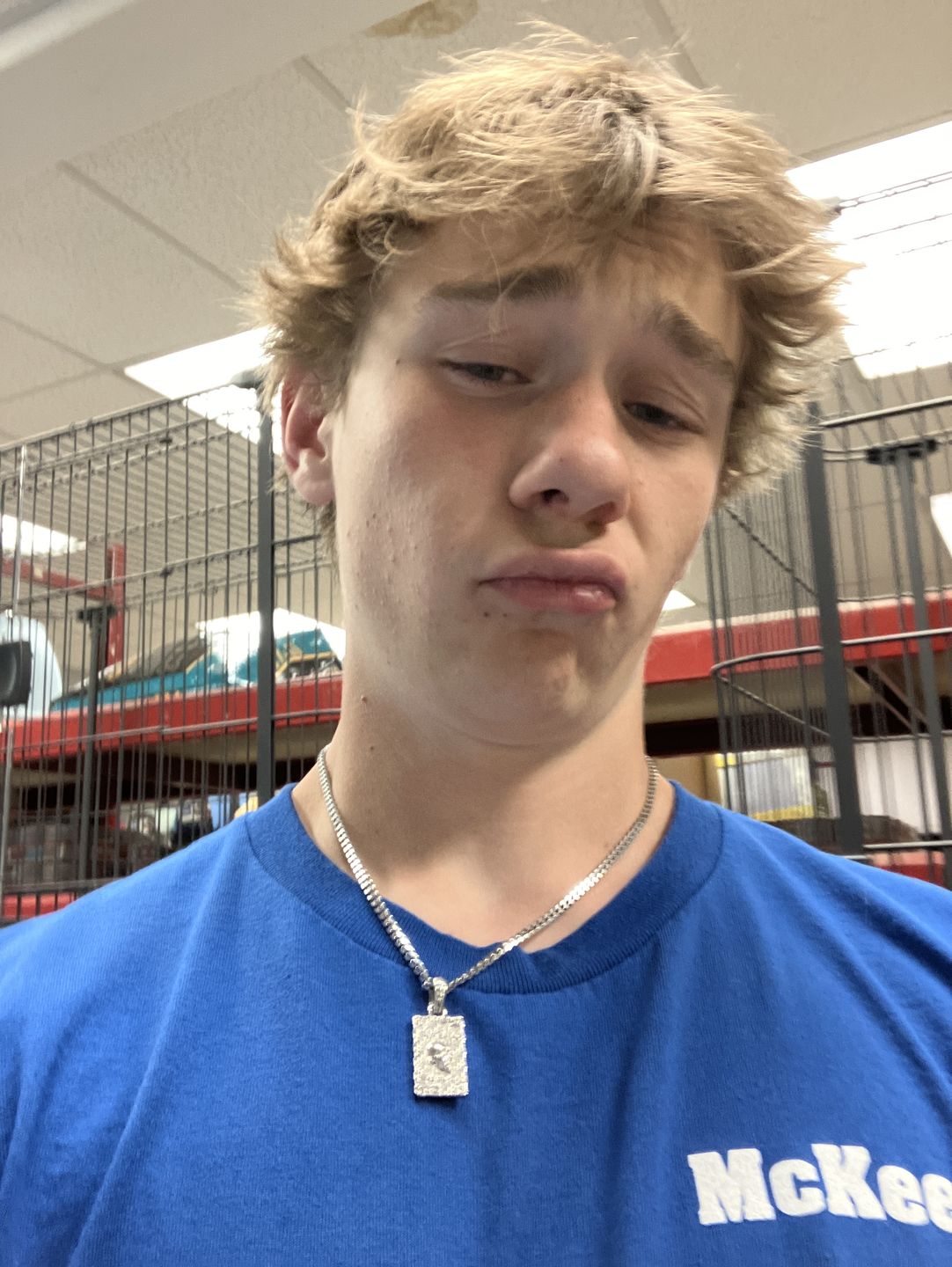 Customer photo review of LAUGH NOW, DIE LATER PENDANT