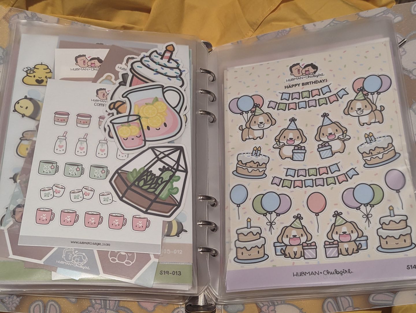 Customer photo review of Boba Die Cut Stickers