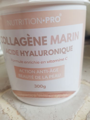 Customer photo review of COLLAGÈNE MARIN NATICOL® / ACIDE HYALURONIQUE (EN POUDRE) - 300G