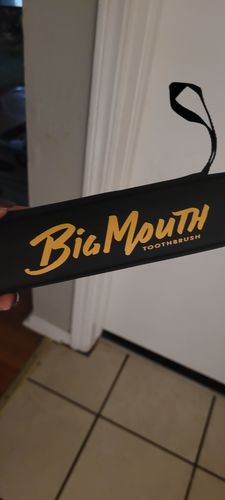 Customer photo review of Toothbrush Zipper Travel Case