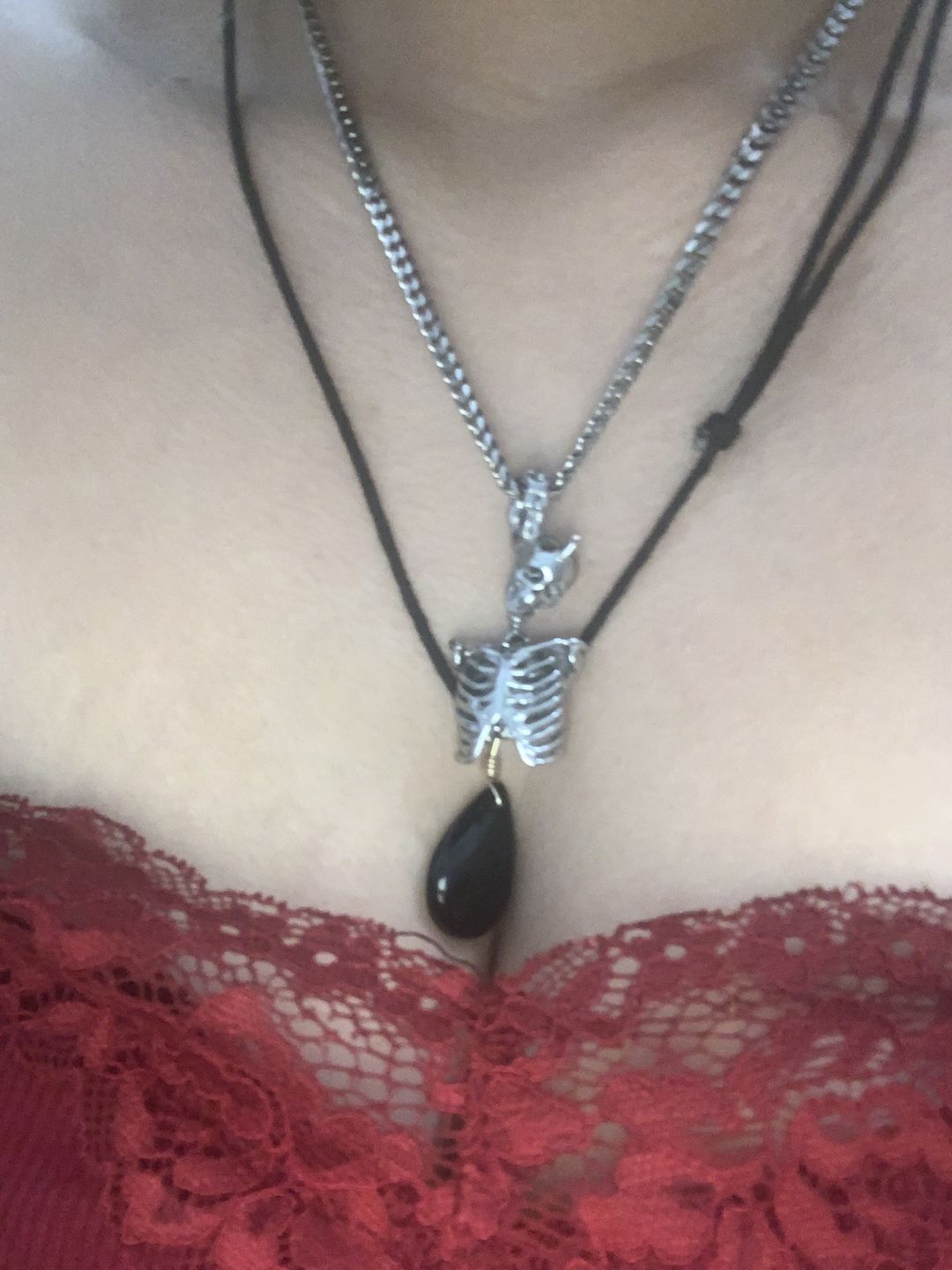 Customer photo review of TRAPPED INSIDE PENDANT