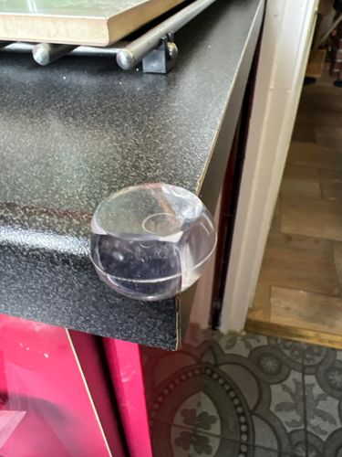 Customer photo review of Safetycore™ - Genanvendelige Gennemsigtige Babyhjørnebeskyttere